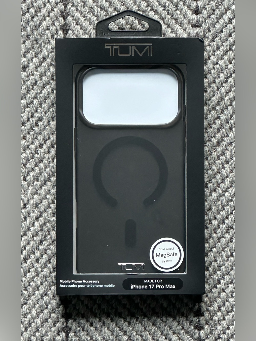TUMI iPhone 17 Pro Max Phone Case - MagSafe - 2026 Model - Brand New In Box!